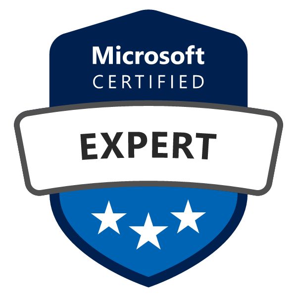 Microsoft Certified DevOps Engineer Expert badge
